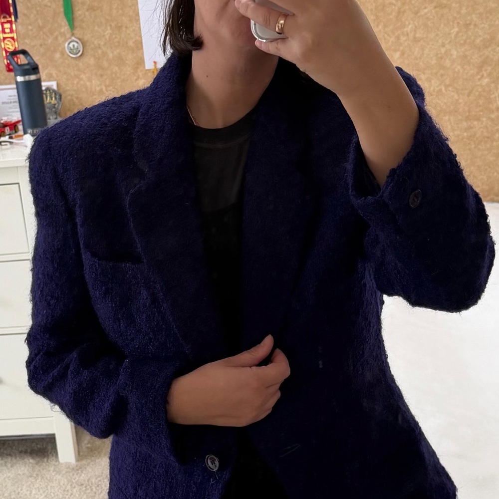 Anne Klein Textured Blazer - Picture 6 of 6
